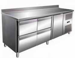 Стол морозильный Cooleq GN3240BT бортик 4 ящика+1 дверь фото