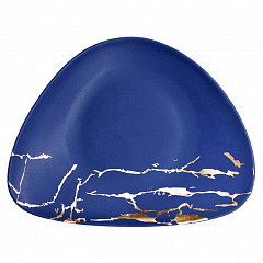 Тарелка P.L. Proff Cuisine 35*28 см Blue Gold фото