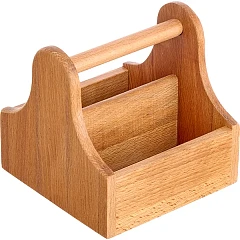 Подставка для мельниц для специй PPwood бук ,H=15,L=15,B=15см св. дерево (03177186) фото