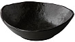 Салатник  Oyster d 18 х h 5,5 см, цвет черный (QR17044)