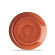 Тарелка мелкая круглая  Stonecast Spiced Orange SSOSEVP61 16,5 см