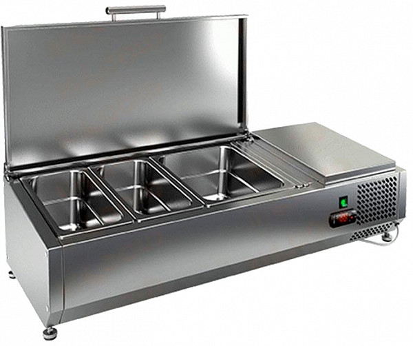 Холодильная витрина для ингредиентов Hicold VRTU 1000 фото