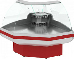 Холодильная витрина Eqta ВПС 0,21-0,92 (Gamma-2 ОС 90 Д) (RAL 3004) в Москве , фото