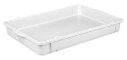 Контейнер для теста Restola 43х65х8см (внутр. размер 40х60см) п/п, цвет белый 422108516 в Москве , фото 1