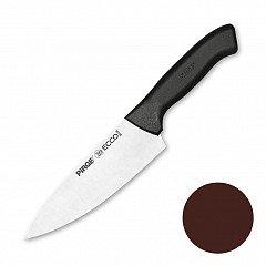 Нож поварской Pirge 16 см, коричневая ручка фото