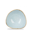 Салатник треугольный  Stonecast Duck Egg Blue SDESTRB61