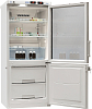 Лабораторный холодильник Pozis ХЛ-250 (серебристый, тонированное стекло) фото