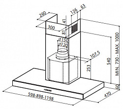 Пристенная вытяжка Faber Stilo/SP X A90 в Москве , фото 2