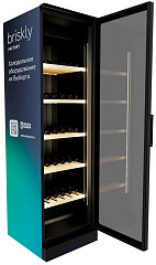 Винный шкаф монотемпературный Briskly 5 Wine Premium (RAL 7024) в Москве , фото 3