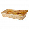 Корзина для хлеба и выкладки P.L. Proff Cuisine 53*32,5 см h8 см плетеная ротанг бежевая фото