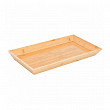 Ящик для подачи и сервировки  36,2*19,1*3,8 см, Поднос бамбук