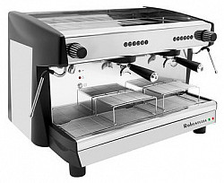 Рожковая кофемашина ROBUSTEZZA DE2E черная+высокая группа 185мм мультифазная фото