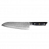 Шеф-нож P.L. Proff Cuisine Premium Сантоку 17,5 см, дамасская сталь фото