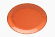 Блюдо овальное  31х24 см фарфор цвет оранжевый Seasons (112131)