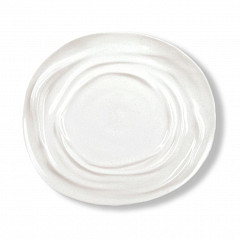 Тарелка овальная P.L. Proff Cuisine 29*26 см белая фарфор фото