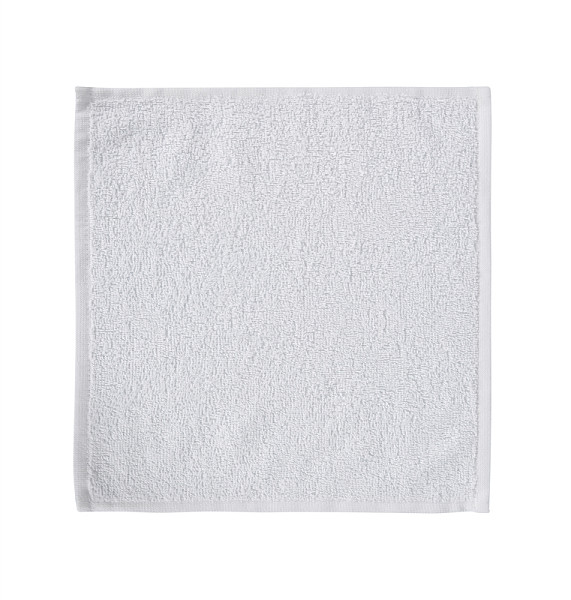 Салфетка махровая Luxstahl 30х30 см «Ошибори» белая хлопок комплект 10 шт фото