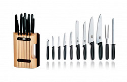 Набор ножей Victorinox на деревянной подставке, 11 шт, h 34,7 см в Москве , фото 2