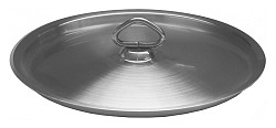 Крышка из нержавеющей стали Luxstahl 360 мм кт1706 фото