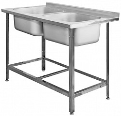 Ванна моечная Hessen ВМЦ 2/12755 (нерж) в Москве , фото