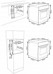 Духовой шкаф Vestfrost VFMT60OBG в Москве , фото 8