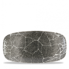 Блюдо прямоугольное CHEFS без борта Churchill 29,8х15,3см, Kintsugi Reverse, KRBKXO111 в Москве , фото 1