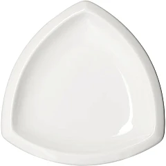 Тарелка треугольная Kunstwerk фарфор ,L=26,B=26см белый (03011370) в Москве , фото