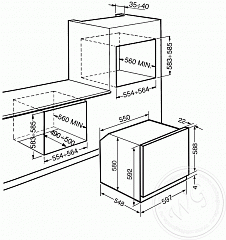 Духовой шкаф Smeg SF122TN в Москве , фото 2
