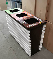 Урна Pandasteel Горизонт-3 в Москве , фото 1