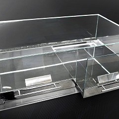 Витрина холодильная встраиваемая Финист Glassier SLIDE DUO GSD-15/65/3 в Москве , фото 2