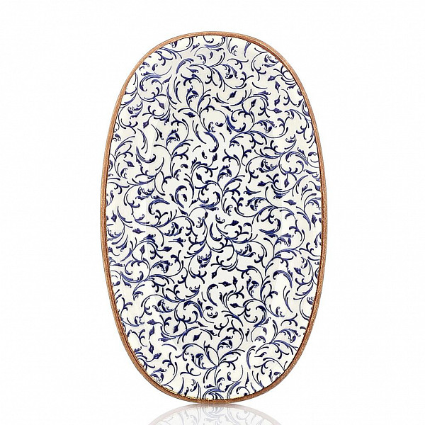 Блюдо овальное By Bone 29*17 см Edera фото