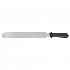 Лопатка кондитерская  20 см прямая нерж. с пласт. ручкой фото
