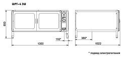 Шкаф расстоечный тепловой Abat ШРТ-4ЭШ в Москве , фото 2