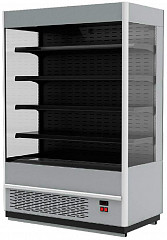 Холодильная горка Полюс FC 20-07 VM 1,3-2 (Carboma Cube 1930/710 ВХСп-1,3) 9006-9005 в Москве , фото 1