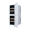 Винный шкаф двухзонный Libhof APD-12 white фото