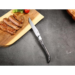 Нож для стейка P.L. Proff Cuisine 22,9 см Garwin Pakka Wood в Москве , фото 3