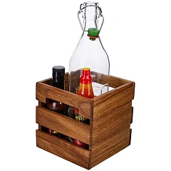 Подставка для набора для специй PPwood дуб ,H=15,L=15,B=15см коричнев. (03177012) фото