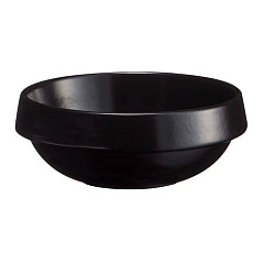 Салатник керамический Emile Henry 0,6л d16см h6см, серия Welcome, цвет черный 320671 в Москве , фото 1