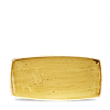 Блюдо сервировочное Churchill Stonecast Mustard Seed Yellow SMSSOP111 фото