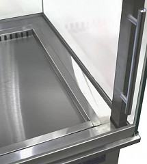 Витрина горизонтальная кондитерская встраиваемая Финист Glassier58 G-10/7/3 в Москве , фото 2