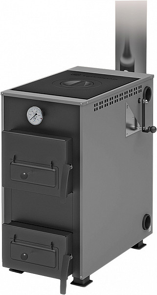 Котел твердотопливный Теплодар КУППЕР ПРАКТИК-10 В фото