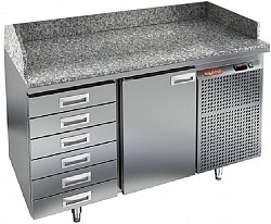 Стол для пиццы Hicold PZ4-1/GN 6R в Москве , фото 1