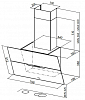 Пристенная вытяжка Faber Jolie ACT BK A80 фото