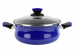 Кастрюля низкая с крышкой Vitrinor Danubio 20 в Москве , фото 1