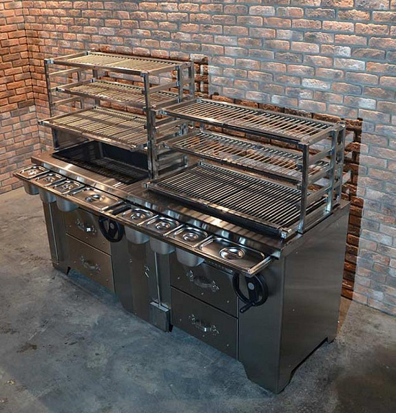 Мангал на твердом топливе Grill Master УММ/2 (Robata 2) (11310) фото