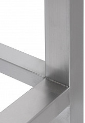 Ванна моечная Luxstahl ВМ1 7/7/8.5 (сталь 430-0,8) без фартука в Москве , фото 4