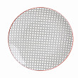 Тарелка плоская  22 см MIX&MATCH (18Z122 серый)
