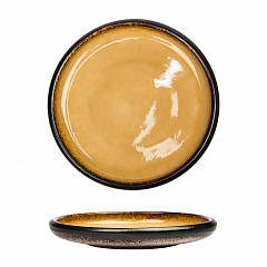 Тарелка с бортом P.L. Proff Cuisine d24,5 см h3,7 см Yellow Spider Silk Stockholm в Москве , фото