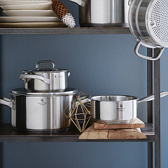 Набор кастрюль WMF 07.2005.6030 из 5 предметов Gourmet Plus в Москве , фото 6