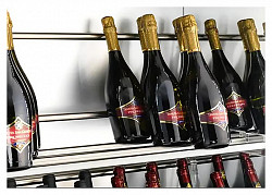 Винный шкаф монотемпературный Enofrigo MIAMI MEDIUM VT RF T + 3 DR вент. серый в Москве , фото 3