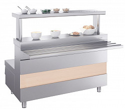 Мармит для 1-х блюд Atesy Ривьера М1-2.1120-02-О 2-х конф. без полок в Москве , фото 4